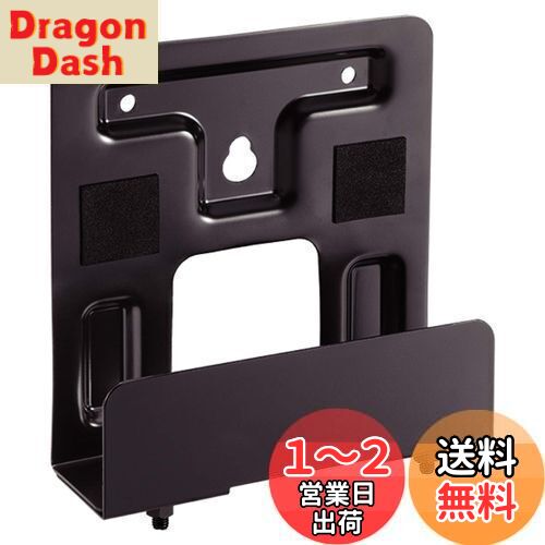 【送料無料】エレコム TV用アクセサリ TV裏収納HDDホルダー ブラック AVD-TVRHD01BK