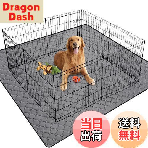 【送料無料】ペットシーツ 洗える ペット用おしっこマット 猫 犬用 おしっこパッド ペット用 トイレ下敷きマット 速乾 洗える 大判サイズ 多頭飼いに最適(グレー 165*122cm)