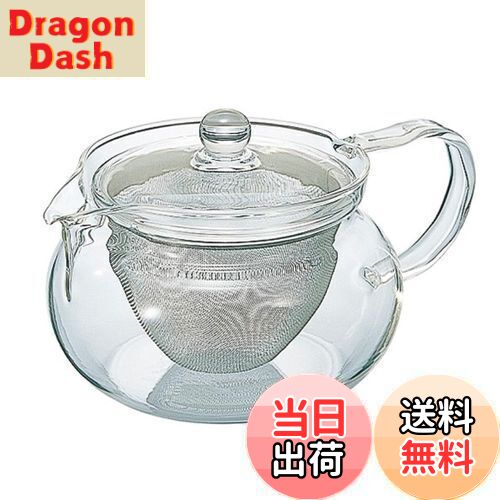 【送料無料】HARIO(ハリオ) 茶茶急須 丸 実用容量450ml 耐熱ガラス プレゼント ギフト 贈り物 CHJMN-45T