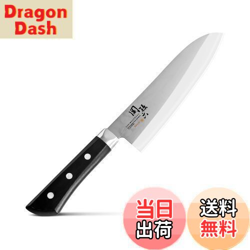 【送料無料】貝印 KAI 三徳包丁 関孫六 茜 165mm 食洗機対応 お手入れ簡単 日本製 AE2905