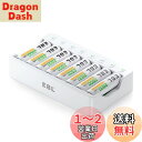 EBL 単3形充電池充電器セット 8スロット充電器+単3電池(2800mAh*8)セット 単三単四ニッケル水素/ニカド充電池に対応 スロットカーバッテリ- ミニ四駆 充電器 単3電池 充電式電池・充電器パック
