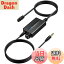 【送料無料】AUTOUTLET 192 kHzデジタルアナログ 音声変換器 1M 3.5mmオーディオケーブル付き 光デジタル to 3.5mm SPDIF Toslink - 3.5mm アナログ オーディオ アダプター 音量調整でき DACコンバーター (HDTV、ヘッドフォン、ゲーム コンソール用) USBケーブル付属