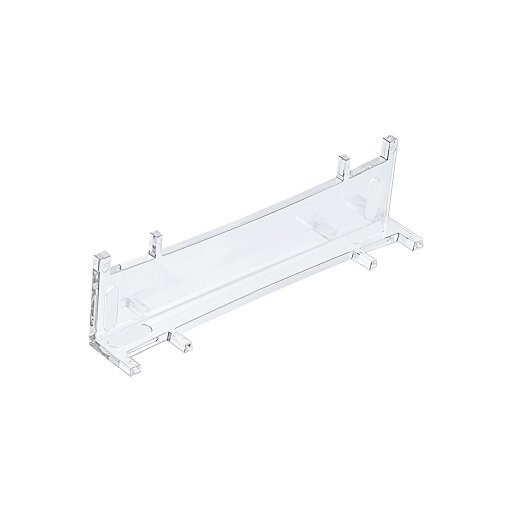 Mcbazel 新型PS5 Slim用 簡易スタンド 横置きスタンド 取り付け簡単 PS5 Slimデジタル版/ディスク版に対応 PS5(旧型)/ PS5 Pro非対応- 透明