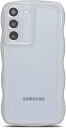 QLTYPRI Galaxy S23 FE ケース クリア TPU カバー ウェーブ おしゃれ 韓国 可愛い 透明 薄型 軽量 耐衝撃 滑り止め スマホケース ワイヤレス充電対応 ストラップホール付き ギャラクシーS23 FE ケース 6.4インチ 対応 - クリア