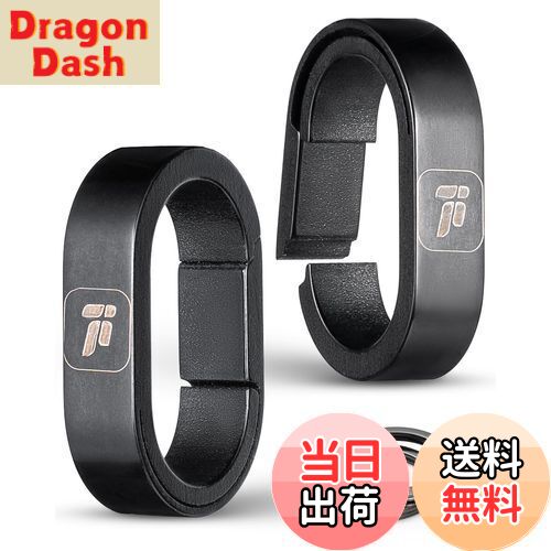 【送料無料】TIMULTI チタン キーリング キーホルダー 小型 カラビナ 連結用リング 楕円形 ミニフック 着脱 クイックリリース コネクター キーチェーン...