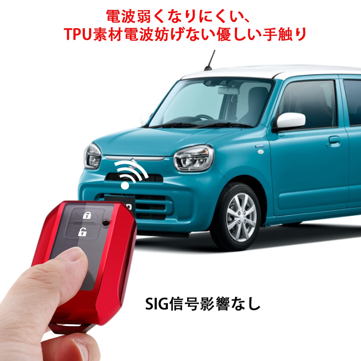 【送料無料】[AMACHER] SUZUKI スズキ 専用 キーケース 新型 スイフト ワゴンR スティングレー ジムニー シエラ ハスラー クロスビー XBEE イグニス ソリオ スペーシア キーケース キーホルダー TPU 軽量 シリコン スタイリッシュ 汚れ 滑り 傷 防止 (ブラック) dragondash-10078909 DragonDash楽天市場店 サンプル画像3