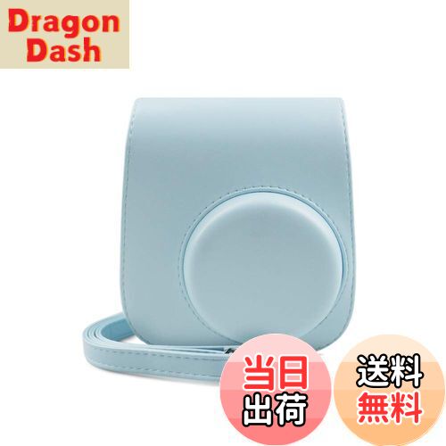 【送料無料】kinokoo ケース, mini11/mini 8/mini8+/mini9ケース mini11/mini 9/mini8/mini8+カメラケース 保護ケース ショルダーストラップ付き（ブルー）