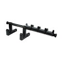 槌屋ヤック(Tsuchiya Yac) 車内用品 ヘッドレスト用 ロッドホルダー ブラック 長さ15×幅6.5幅×高さ50cm RV-73