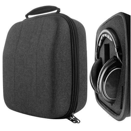 Geekria シールドケース ヘッドホンケース 互換ハードシェル トラベルハードシェルケース ゼンハイザー Sennheiser HD660s 2、HD660 S、HD800、HD650 用 収納バッグ付き (ダークグレー) Geekria シールドケース ヘッドホンケース 互換ハードシェル トラベルハードシェルケース ゼンハイザー Sennheiser HD660s 2、HD660 S、HD800、HD650 用 収納バッグ付き (ダークグレー)