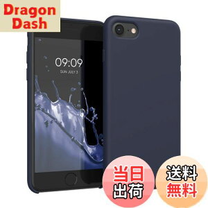 【送料無料】kwmobile スマホケース Apple iPhone SE3 / iPhone SE2 / iPhone SE (2022) / iPhone SE (2020) / iPhone 8 / iPhone 7対応 ケース - TPU リキッド シリコン カバー - 耐衝撃 傷防止 サラサラ Case