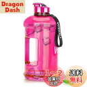 VENNERLI ハーフガロン 水筒 2.2L ラージ スポーツ用 ウォーターボトル ハンドル付き 74オンス ビスフェノール-A不使用 繰り返し利用可能 プラスチック製 水差し 漏れ防止 水分補給用ボトル ジム/ヨガ/旅行/キャンプ/サイクリング/アウトドアスポーツ用