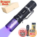 【送料無料】Lightfe UV301A UV懐中電灯 だいでんりょく LED 長寿命 ペン式 395nm LG 紫外線ライト 電池式 UVノリ凝固 ペットおしこ探す 蛍光有害物検測 昆虫取りなど 多用途 出力3W/3モード 対応電池付き