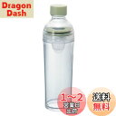HARIO(ハリオ) フィルターインボトル ポータブル スモーキーグリーン 樹脂製 縦横 400ml 茶こし付き プレゼント ギフト 贈り物 FIBP-40-SG