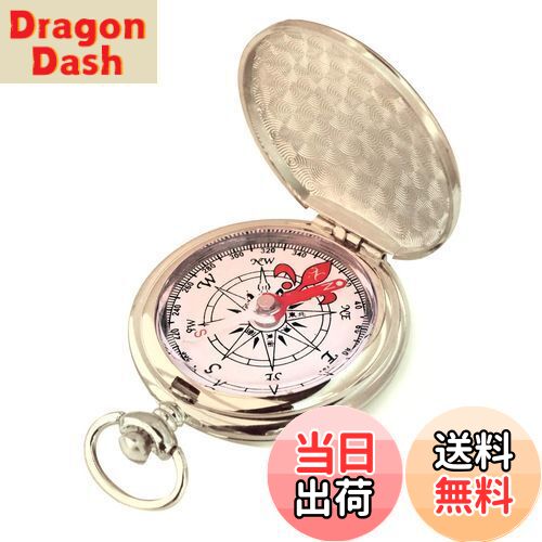 【送料無料】羅針盤 方角 方位 磁針 調べる アウトドア 引っ越し 方位 コンパス 登山 方角 磁石 方位磁石 コンパス 金属 懐中時計式 ポータブル 軽量 高精度 銀色