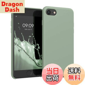 【送料無料】kwmobile スマホケース Apple iPhone SE3 / iPhone SE2 / iPhone SE (2022) / iPhone SE (2020) / iPhone 8 / iPhone 7対応 ケース - TPU リキッド シリコン カバー - 耐衝撃 傷防止 サラサラ Case