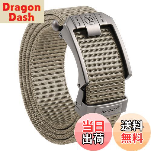 【送料無料】[JUKMO] ゴルフ ベルト メンズ カジュアル ラチェット式ベルト ナイロンベルト  ...