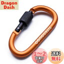 TITECOUGO アウトドア カラビナ おしゃれ 登山 小型 アルミ Dフック 頑丈 ネジロック バンジーコード ブランコ hammocks ハンモックテント...
