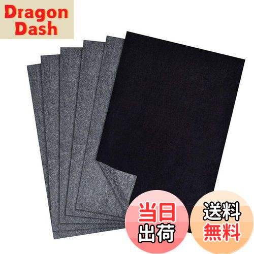 【送料無料】LOYELEY 複写紙 100枚入り カーボン紙 A4 片面 下絵の複写 画用? ブラックグラファイト転写 図案 版画 スケッチ 美術 工芸 手芸