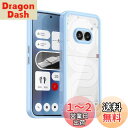 Nothing Phone 2a ケース『AFINER』新型 軽量 超薄型 TPU+PC 透明 カバー Nothing Phone (2a) 専用 耐衝撃 衝撃吸収 指紋防止 擦り傷防止 レンズ保護 着脱簡単(ダークブルー)