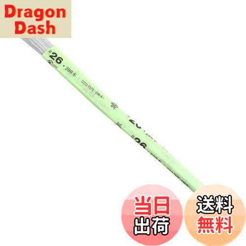 【送料無料】日本紐釦貿易(Nippon Chuko) 地巻ワイヤー #26 200本入り 全長36cm ホワイト MAF-J26W クラフト フラワー 地巻ワイヤー