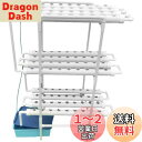 【送料無料】LAPOND 水耕栽培キット 室内水耕栽培 中型水耕栽セット 野菜栽培セット タイマー/自動施肥/給水 循環式ポンプ LEDライトで栽培可能 家庭菜園 ベランダ 日本語説明書付き (4列3層 108穴)