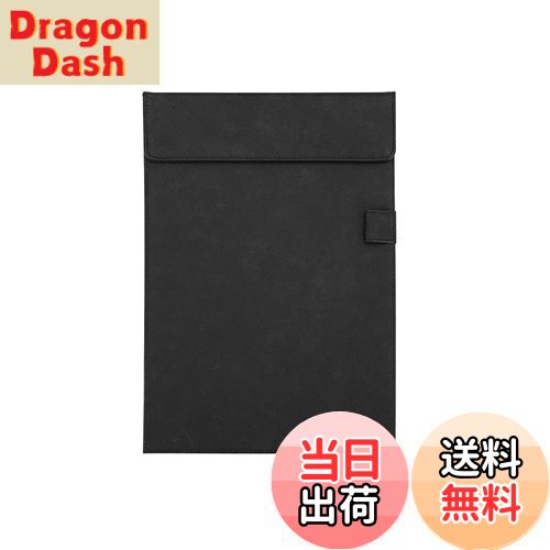 【送料無料】Costowns 革 バインダー クリップボード A4 クリップファイル厚 手 pu レザー ペンホルダー付 書類契約フォルダー 20枚A4資料用紙...