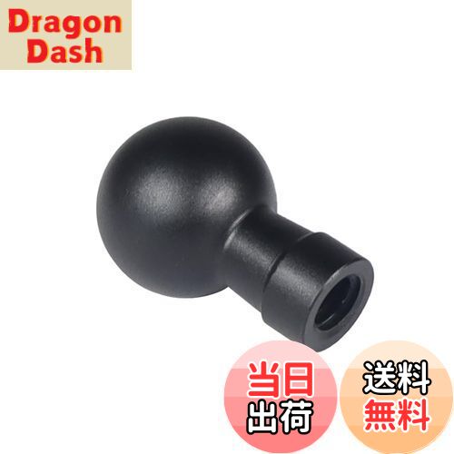 【送料無料】NovelGoal アルミニウム 17mm ボールヘッドマウント 1/4インチ スクリュー オス/メス アダ..