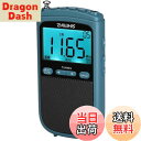 【送料無料】ZHIWHIS ラジオ小型 FM/AM/SW/ワイドFM対応 大画面/900mAh/デジタル時計/目覚まし時計/タイマー/プリセット/キーロック USB-C充電式携帯DSPステレオ受信機 ポータブル軽量 コンパクト 通勤 防災 旅行 新登場ZWS-298