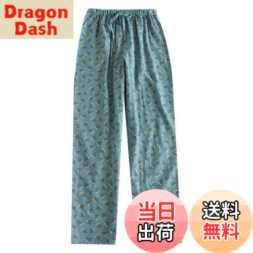 [Niliv] パジャマパンツ ルームパンツ パジャマボトムス レディース 綿 ルームウェア ロングパンツ ラウンジウェア ズボン コットン カジュアル