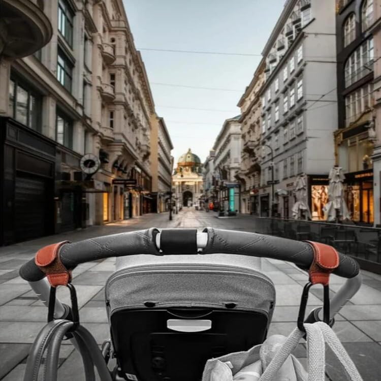 GLOWZEN ベビーカー フック ジムニー の アクセサリー 2個セット 調節可能 軽量 丈夫 ベビーカー/バギー/自転車に適用フック