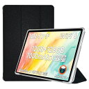 For ALLDOCUBE iPlay60S ケース スタンド 機能 角度調整 上質PUレザー キズ防止 軽量 タブレット カバー 全面保護 タブレット用アクセサリー Mosasa ALLDOCUBE iPlay 60S 専用 スマートカバー (ブラック)(2)