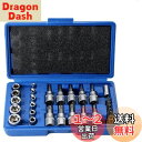 HYCDIYTS トルクスビットソケットセット 29点 E&T型トルクスソケット トルクスネジ用ビットセット 花形 星形 1/4" 3/8" 1/2" トルクスソケットレンチ メンテナンス 整備 修理 専用ケース付き (ブルー)