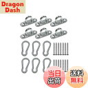 【送料無料】YINKE パッドアイ フック シーリングフック 壁 シェード 取り付け金具 長方形アイ ...