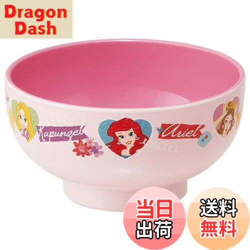 スケーター (skater) 塗り 汁わん 250ml 電子レンジ 食洗器対応 プリンセス ディズニー 汁椀 N6