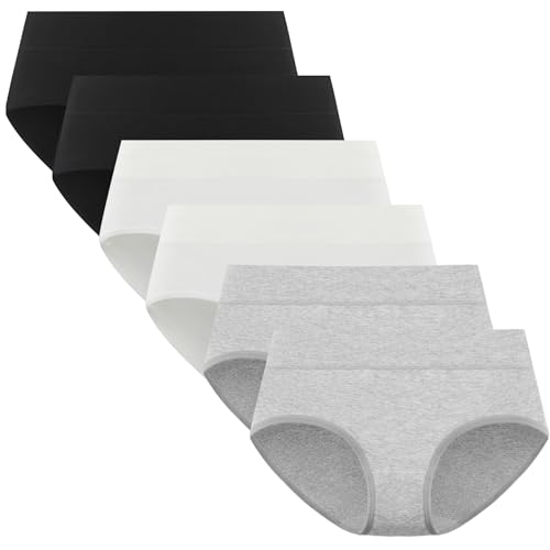 【送料無料】[POPKOK] ［ポップコー]ジュニア ショーツ ガールズ 下着 セット 女子中学生 綿 ミドルウエスト インナーパンツ 女児 女の子 肌着 6枚組