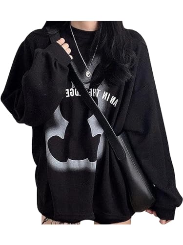 【送料無料】MDMYXJP トレーナー レディース 長袖 Tシャツ 丸襟 プリント パーカー ゆったり ドロップ..