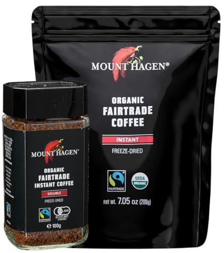 【送料無料】マウント ハーゲン オーガニックフェアトレード インスタントコーヒー スティック