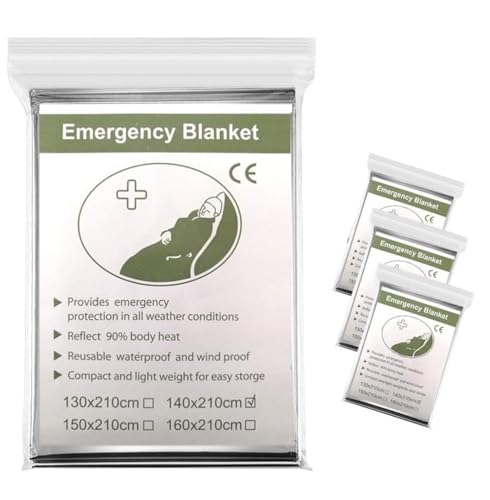 【送料無料】AISHITE アルミ ブランケット サバイバルシート あったかアルミシート 大きめ 静音 アウトドア 140×210cm 3枚/5枚/20枚セット 防災用品 避難グッズ 防災グッズ