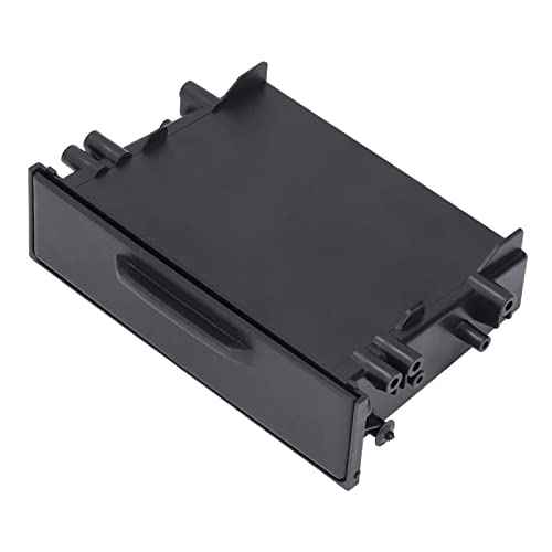 【送料無料】カーステレオ収納ボックス 防水カーラジオポケット ABS 1DIN 頑丈で実用的な交換用 三菱用