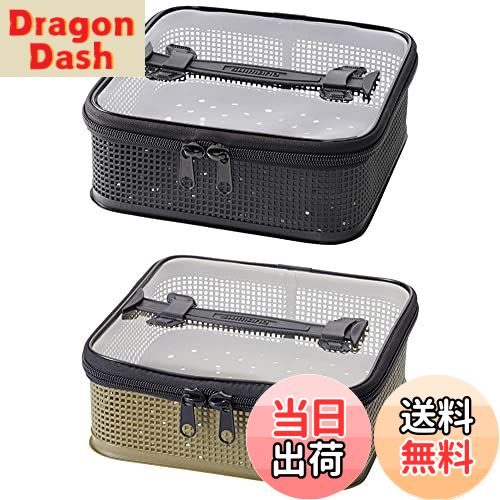 【送料無料】シマノ(SHIMANO) システムメッシュケース ブラック L BK-098U