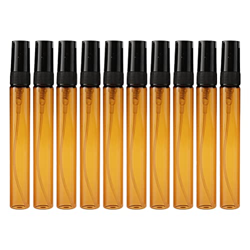 【送料無料】Frcolor ボトル 遮光瓶 香水瓶 ガラス 5ml 霧吹き 詰め替え容器 小分けボトル 旅行 携帯用..