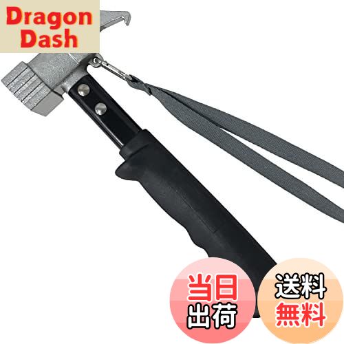 【送料無料】Sutekus 鍛造ハンマー 高強度 手に馴染みやすい ラバーグリップ仕様 キャンプ用 ペグ打ち..