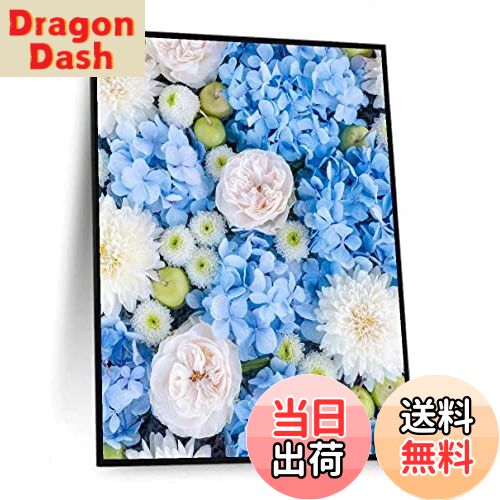 【送料無料】5Dダイヤモンドアート 花 綺麗な花手水 DIY 手作り絵画 全面貼り付けタイプ ダイヤモンドペインティング 家の壁の装飾