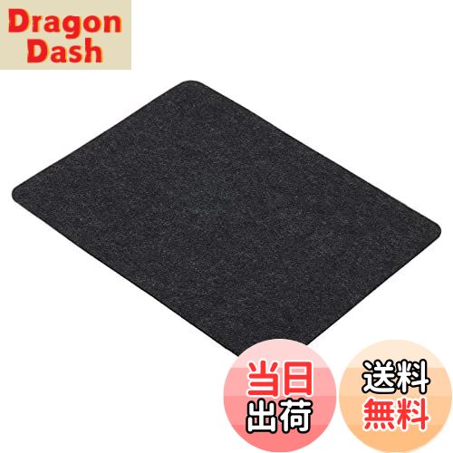 【送料無料】PATIKIL 23.5x20cm マウスパッド フェルト デュアルサイド ソフトデスクパッド ライティン..