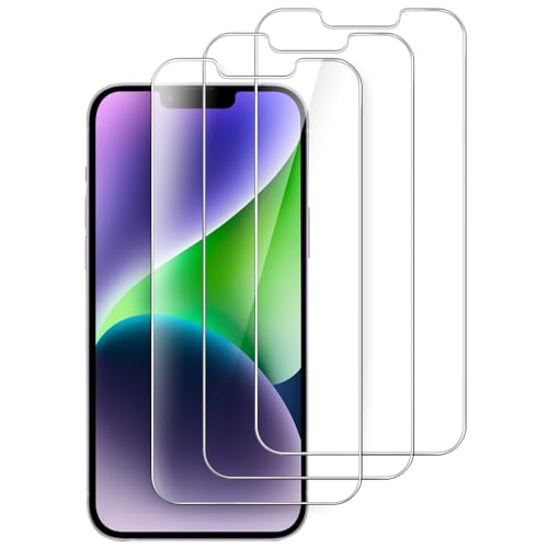 【送料無料】JETech iPhone14Plus 6.7インチ用 強化ガラス 液晶保護フィルム 3枚セット