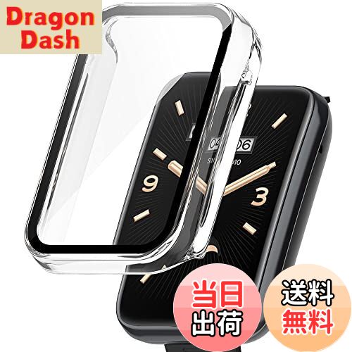 【送料無料】Miimall 【一体型ケース】対応Xiaomi Mi Band 7 Proフィルム ケース 全面保護 衝撃吸収 PC..