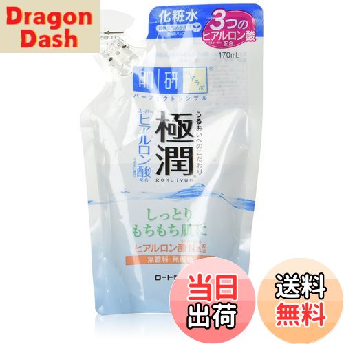 【送料無料】肌ラボ 極潤 ヒアルロン酸 化粧水 サイズ：170ミリリットル (x 1)