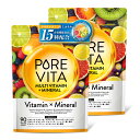 【送料無料】【業界最高水準15種の栄養機能食品】ピュアビタ マルチビタミン & マルチミネラル サイ ...