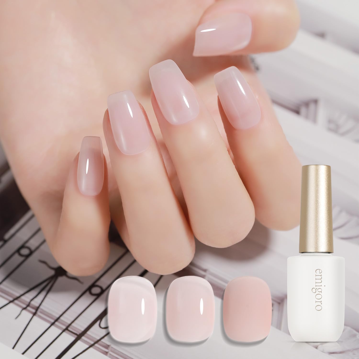 【送料無料】マグネットジェル 単色 色：color01ベージュピンク