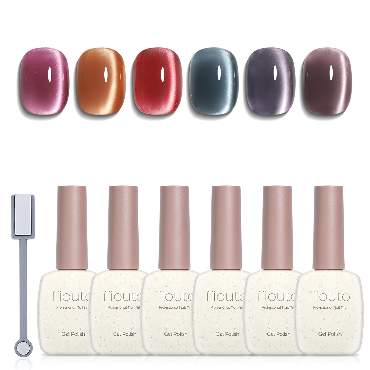 【送料無料】Fioutoマグネットネイル 大容量15ml ジェルネイル カラージェル フラッシュマグネットジェ..